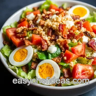 Classic Cobb Salad Recipe: A Californian Dream! Recipe Card