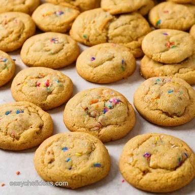Confetti Explosion Cookies Fun Cookie Recipes Made Easy Recipe Card