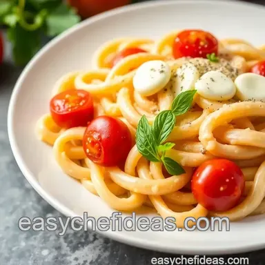How to Cook Creamy Mozzarella Pasta in 20 Minutes: A Delicious Weeknight Meal Recipe Card