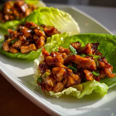 PF Changs Lettuce Wraps: Ultimate Copycat Recipe Recipe Card