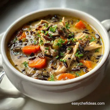 Cozy Crockpot Soup To Make for Fall with Chicken: Velvety Creamy Base Recipe Card