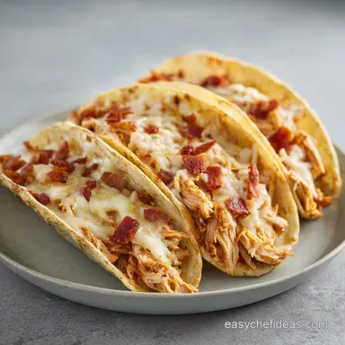 Crack Chicken Tacos with Cream Cheese Recipe Card