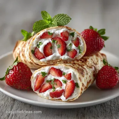 Cream Cheese Fruit Wrap in 11 Minutes Recipe Card
