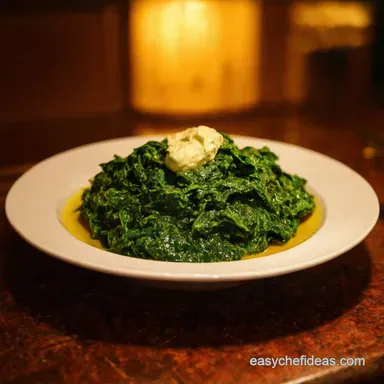Best Creamed Spinach with Fresh Spinach Ready in 25 Recipe Card