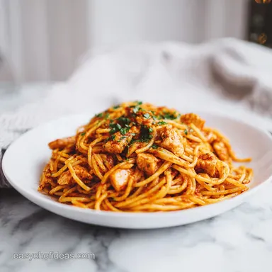 Creamy Chicken Spaghetti with Rotel in 45 Minutes