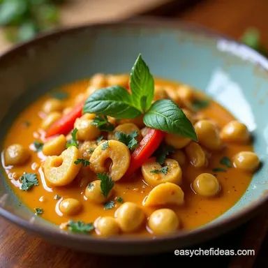 Creamy Cashew Vegan Thai Curry Ready in 45 Recipe Card