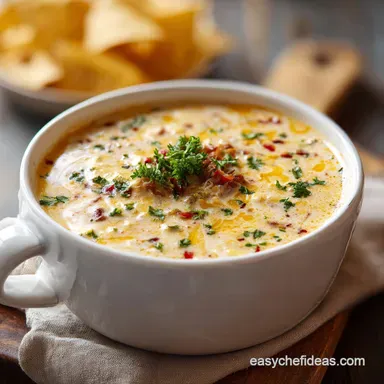 Cowboy Queso Dip with Chorizo in 30 Minutes Recipe Card