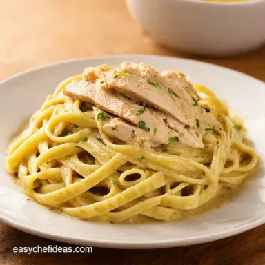 Creamy Chicken Fettuccine Recipe My Weeknight Winner Recipe Card