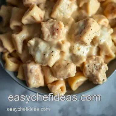 Creamy Chicken Stroganoff: Easy Weeknight Winner! Recipe Card