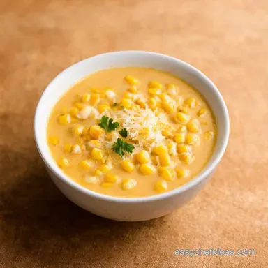 Easy Corn Chowder Recipe Creamy Comfort in 45 Minutes Recipe Card