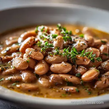 Perfectly Creamy Instant Pot Beans Recipe No Soaking Required Recipe Card