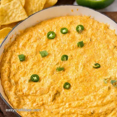Creamy Jalape&ntilde;o Popper Dip Best Dips for Chips EVER Recipe Card