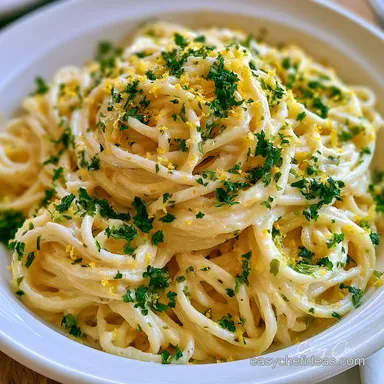 Creamy Lemon Pasta: Ready in 15 Minutes Recipe Card