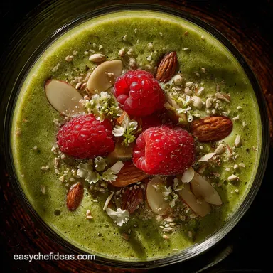 Green Smoothie The 7Minute UltraCreamy NoGrit Recipe Recipe Card