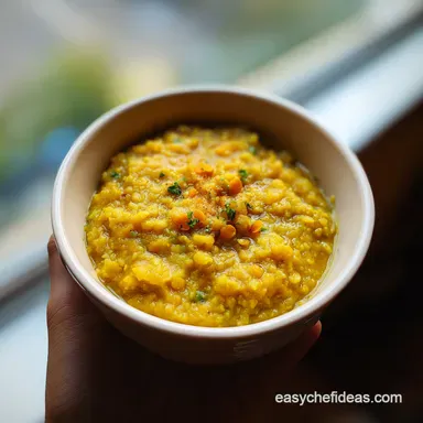 My Secret to Creamy Khichdi The Ultimate Ayurvedic Comfort Bowl Recipe Card