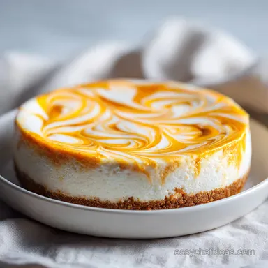 Creamy Pumpkin Swirl Cheesecake: Silky Recipe Card