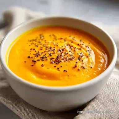 Creamy Roasted Pumpkin Soup for 6