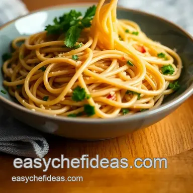 Easy Creamy Sesame Noodle Recipe: A Quick Delight for Any Occasion Recipe Card