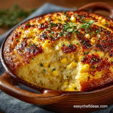 Ultimate Creamy Southern Corn Pudding for the Holidays