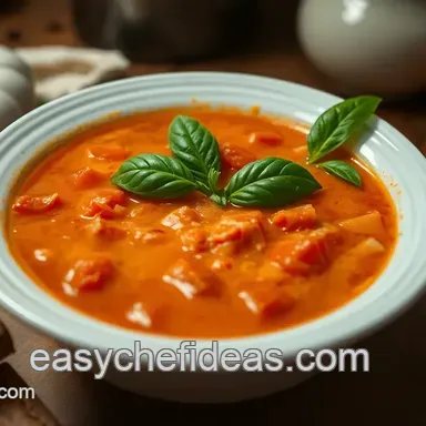 Cozy Soup Recipes: My Easy Creamy Tomato Basil Delight