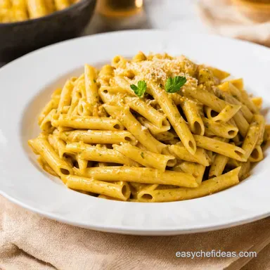 Creamy Tuscan Vegan Pasta Easy Plant Based Meals Recipe Card