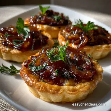 Appetizer Recipes: Quick Balsamic Onion Bites Recipe Card