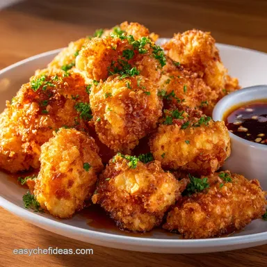 Air Fryer Popcorn Chicken Golden Crisp and FussFree Recipe Card