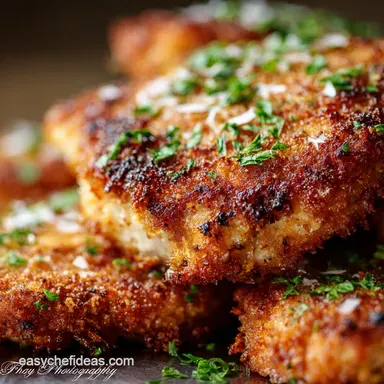 Air Fryer Pork Cutlets The Ultimate Crispy Panko Schnitzel Recipe Card