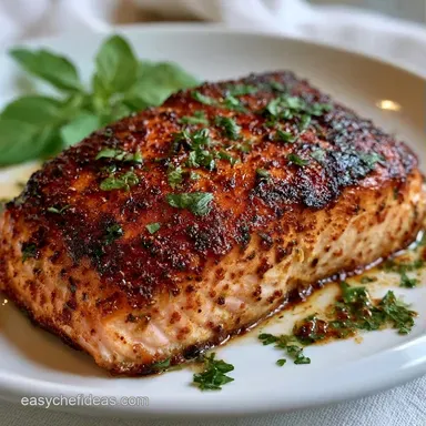 Crispy Air Fryer Salmon in 15 Minutes Recipe Card