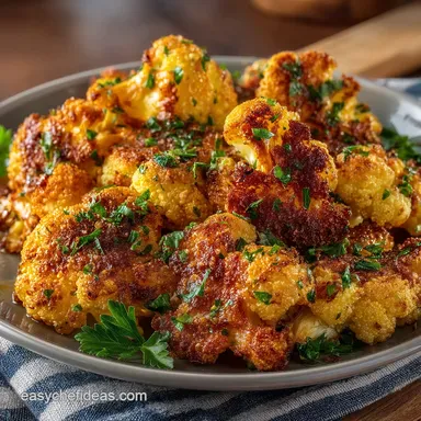 Ultimate Crispy Baked Cauliflower Recipe OvenFried Crunch