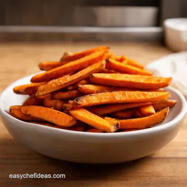Best Homemade Sweet Potato Fries My Crispy Secret Recipe Card