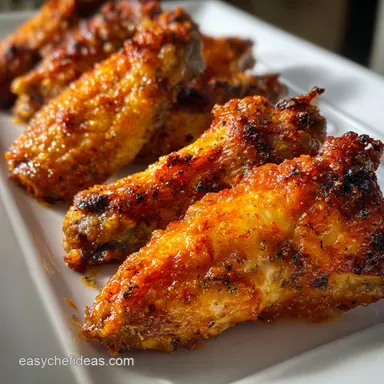 Buffalo Wings: Crispy Tailgate Food Idea in 50 Mins Recipe Card