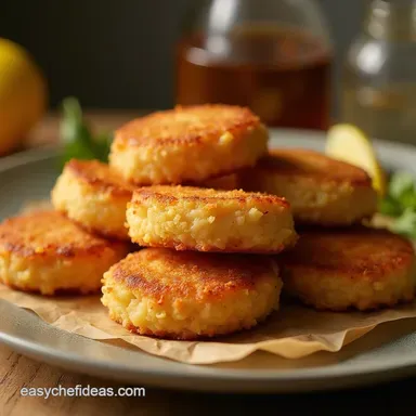The Golden Flake Crispy Classic Canned Salmon Patties Recipe Card