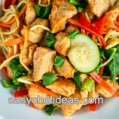 Easy Crispy Chinese Chicken Salad Recipes for a Light Lunch Recipe Card