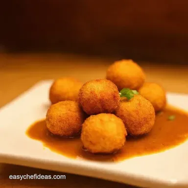 Crispy Curry Bombs Japanese Korokke カレーコロッケ Recipe Card