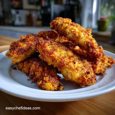 Crispy Golden Air Fryer Chicken Tenders: Ultimate Crunch Recipe Card