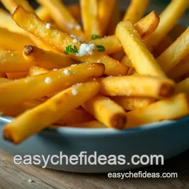 How to Make Homemade Fries: Crispy Classic British Chips at Home Recipe Card