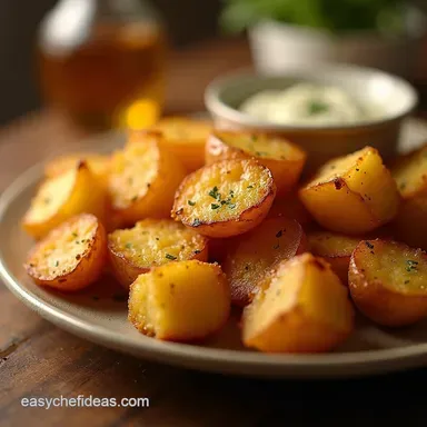 The Best Crispy Fluffy Roasted Yukon Gold Potatoes Recipe Recipe Card