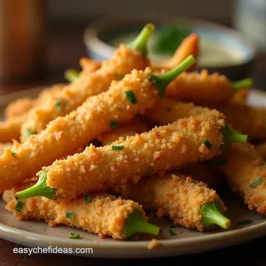 The Best Crispy Southern Fried Okra Recipe No Sliminess Recipe Card