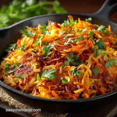 Get the crunch Crispy Healthy Sweet Potato Hash Browns Recipe Recipe Card