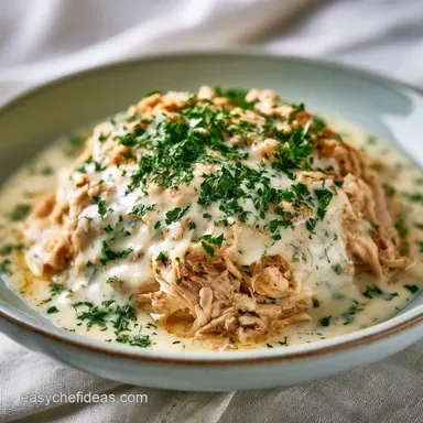 Crock Pot Ranch Chicken for 6 Servings Recipe Card