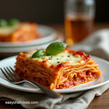 Crockpot Lasagna with Cottage Cheese Easiest Lazy Recipe