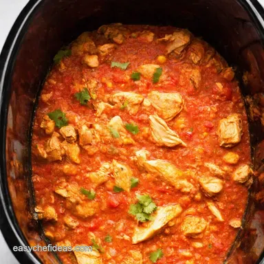 Crock Pot Salsa Chicken Fiesta A Weeknight Win Recipe Card