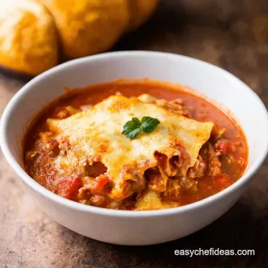 Crockpot Lasagna Soup Easiest Comfort Food Ever Recipe Card