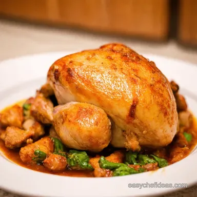 Effortless Crockpot Roasted Chicken Sunday Dinner Made Easy Recipe Card