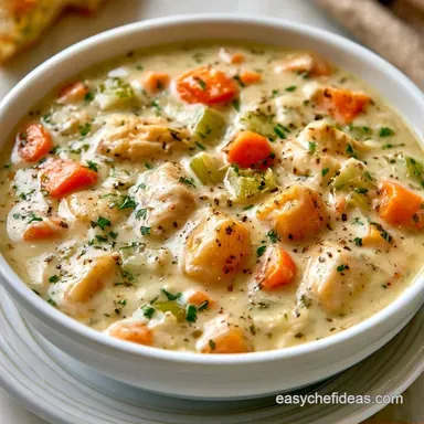 Dairy Free Chicken Soup: Creamy Recipe Card