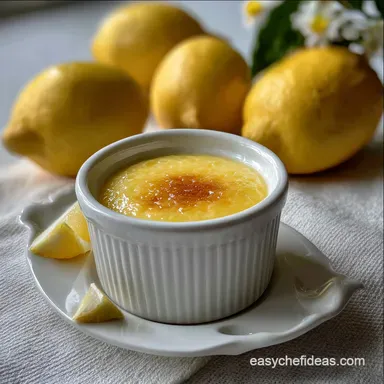 Dairyfree Lemon Pudding 103 Ricetta crema: Velvety Smooth Recipe Card
