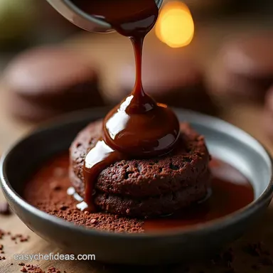 Rich Dark Chocolate Condensed Milk Hot Fudge Sauce Recipe Recipe Card