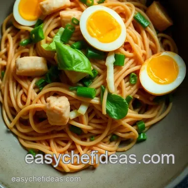 Delicious Pad Thai Recipe: My Easy Chicken Stir-Fry Delight Recipe Card