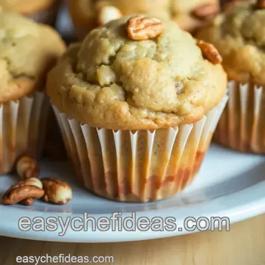 Easy & Delicious Recipe for Banana Nut Muffins: A Family Favorite Recipe Card